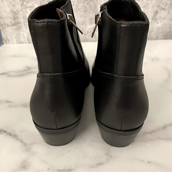Coach Danni Black Leather Boots Size 9 - Picture 8 of 10